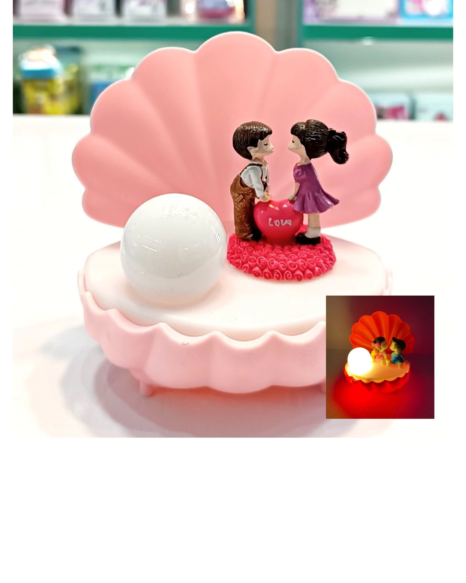 Shell Couple light and music